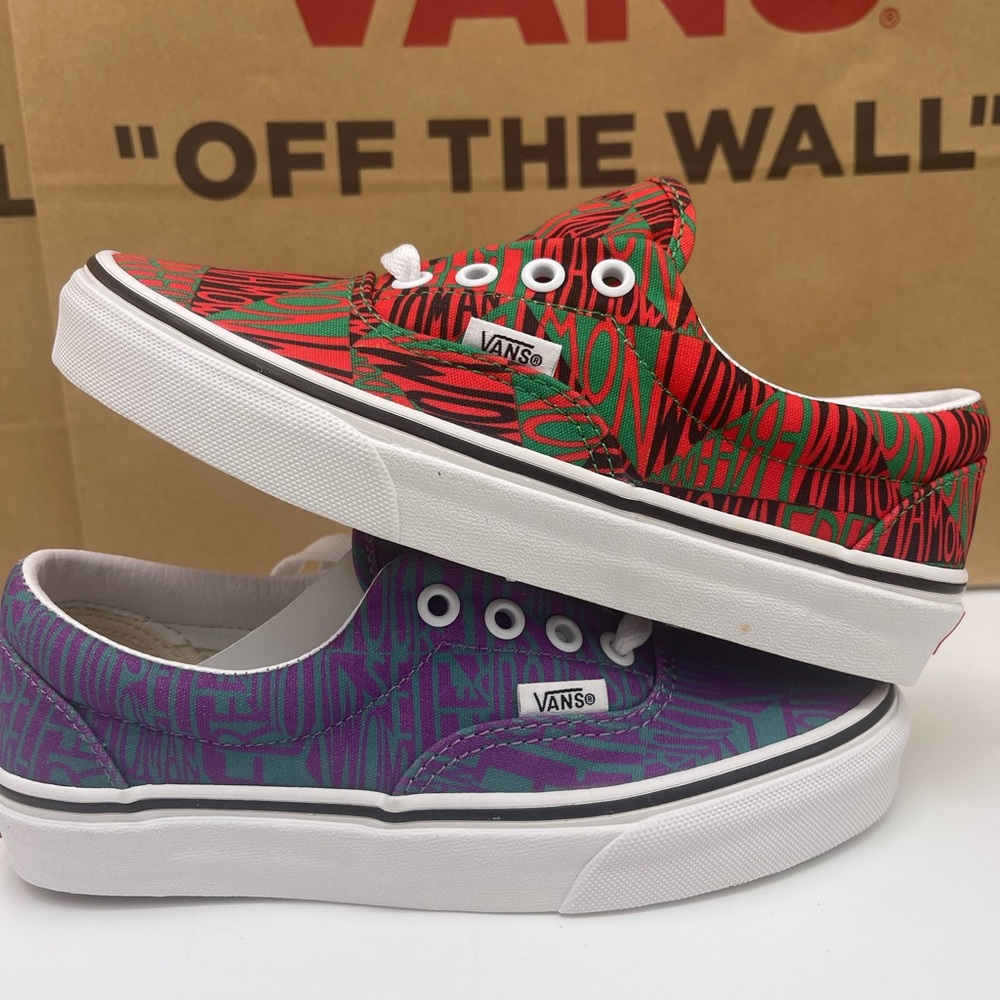 Vans Era (Moma)Faithringgold/True White Sneakers 
VN0A4BV41UC
Red Purple Graphic - Picture 12 of 16